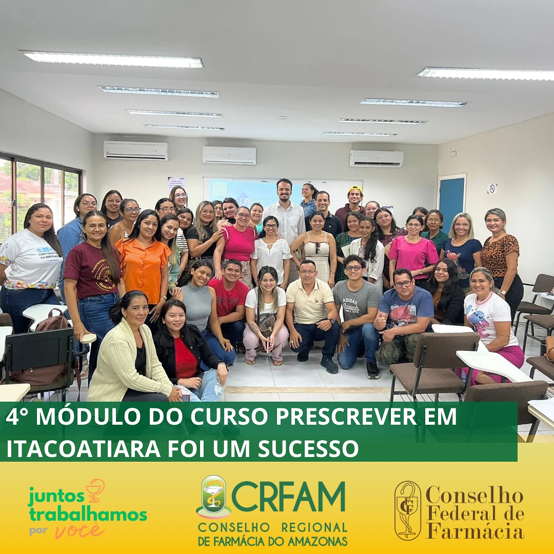 4º módulo do curso Prescrever é sucesso em Itacoatiara