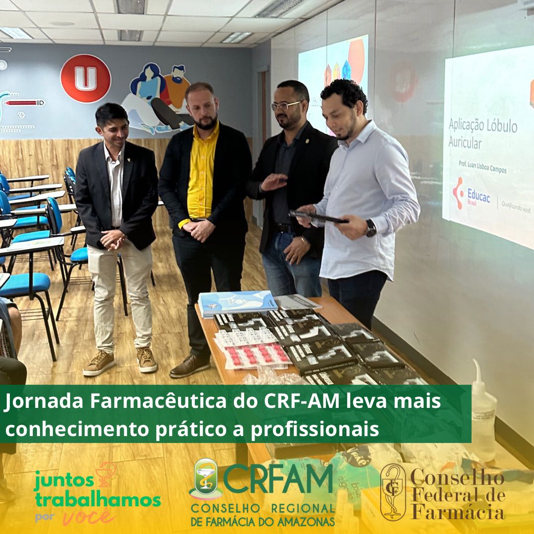 CRF-AM realiza último dia da Jornada Farmacêutica em Manaus