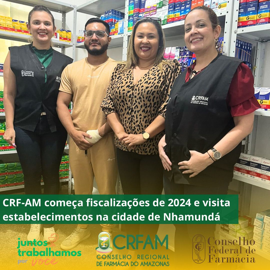 CRF-AM intensifica fiscalizações em 2024