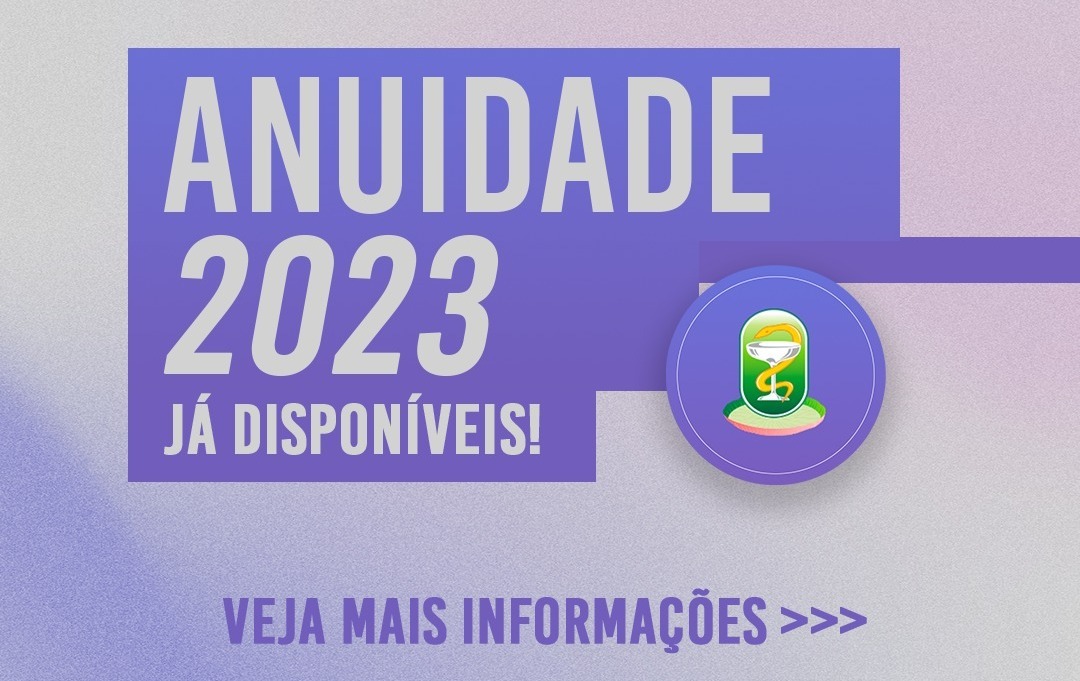 ANUIDADE 2023: boletos já disponíveis!