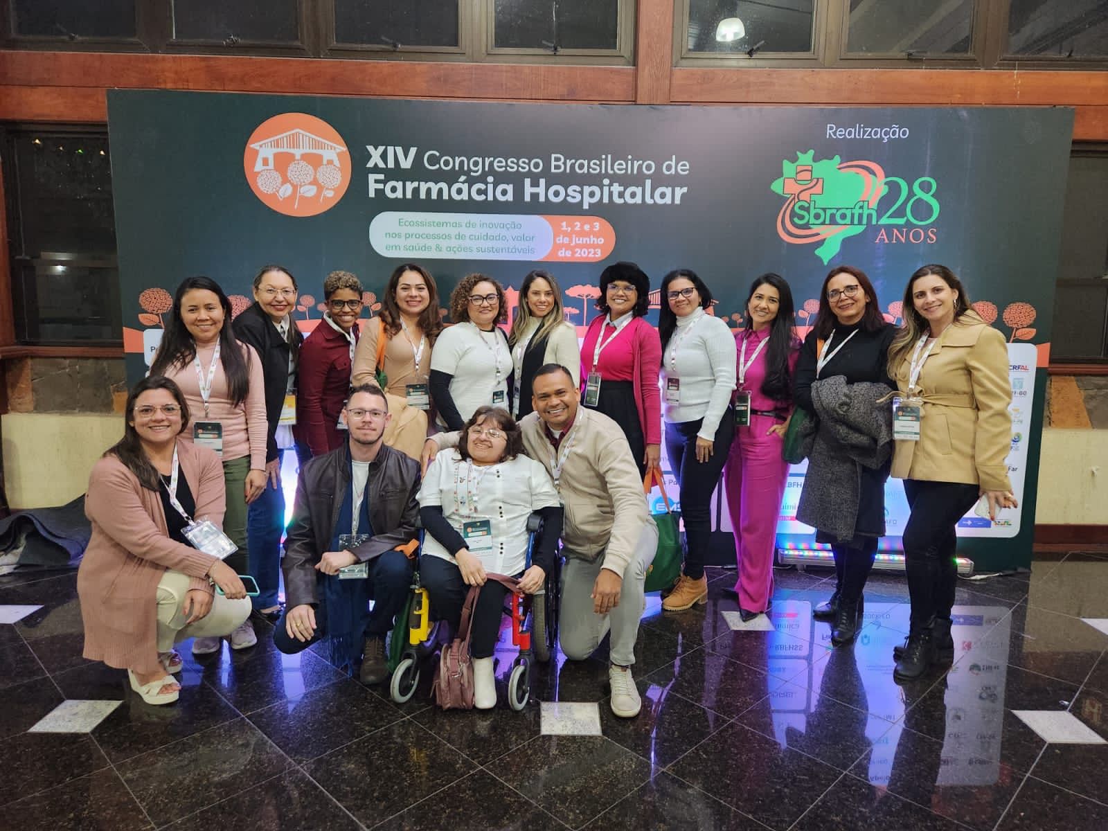 Amazonenses participam do XIV Congresso Brasileiro de Farmácia Hospitalar da SBRAFH. 