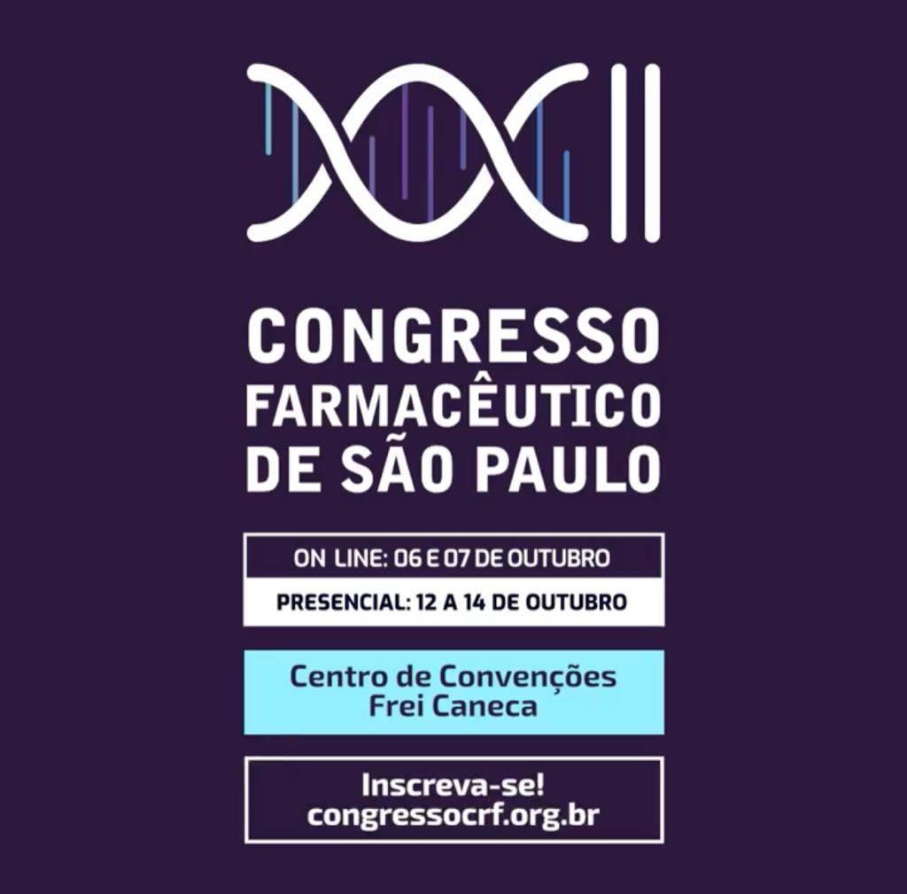 Abertas inscrições para XXII Congresso Farmacêutico de São Paulo
